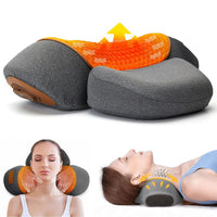 Cervical massage pillow electric shoulder and neck massager sleep aid pillow
