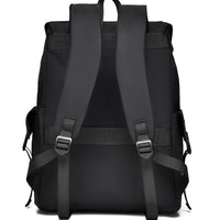 PU Leather Multi-Pockets Adjustable Strap Backpack Bag
