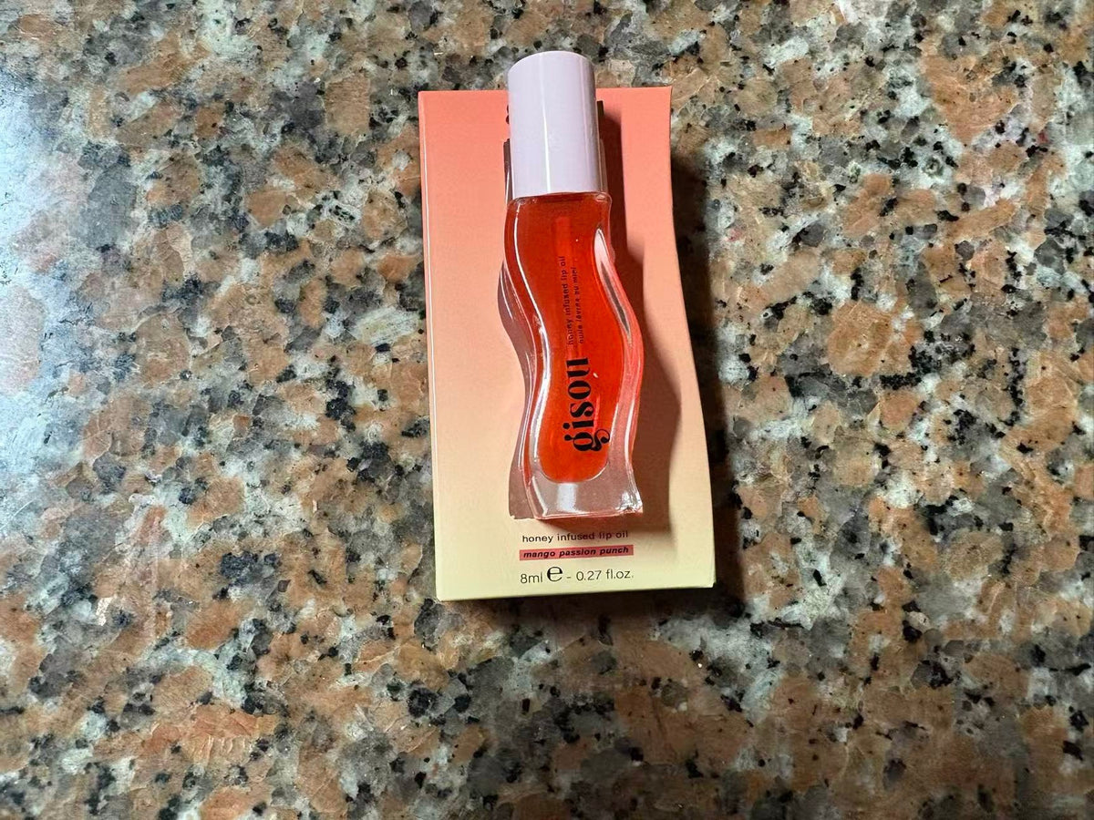 Gisou Watermelon Honey Coconut Strawberry Lip Oil Moisturizing Repair Plumping Brightening Lip Gloss 8ml