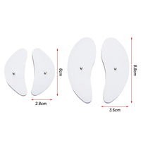V-Shape Face Wrinkle Reduction EMS Facial Massager with Low-Frequency Pulse, Crescent-Shaped Beauty Device with Remote Control