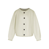 Versatile lazy style loose cardigan knit sweater