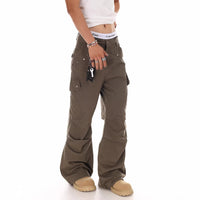 Retro Casual Cargo Pants for Men and Women