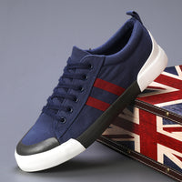 Lightweight breathable versatile casual men's low top flat lace up shoes for men