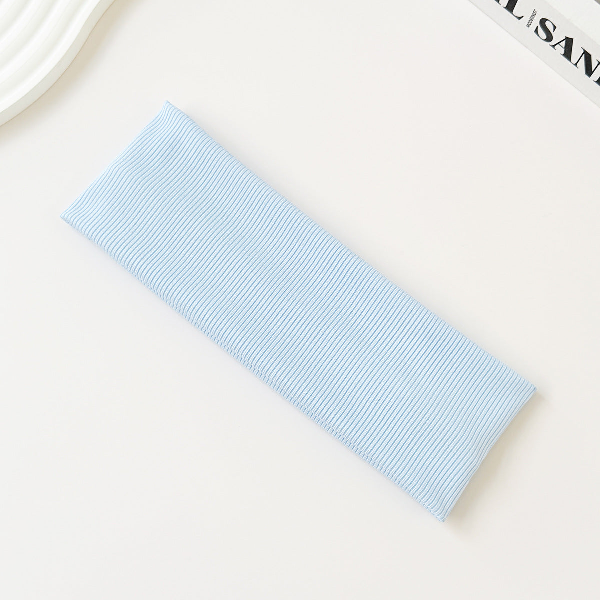 Cotton Elastic Headband Wide Sweat-Absorbent Band, Solid Color, Multi-Functional Headwear