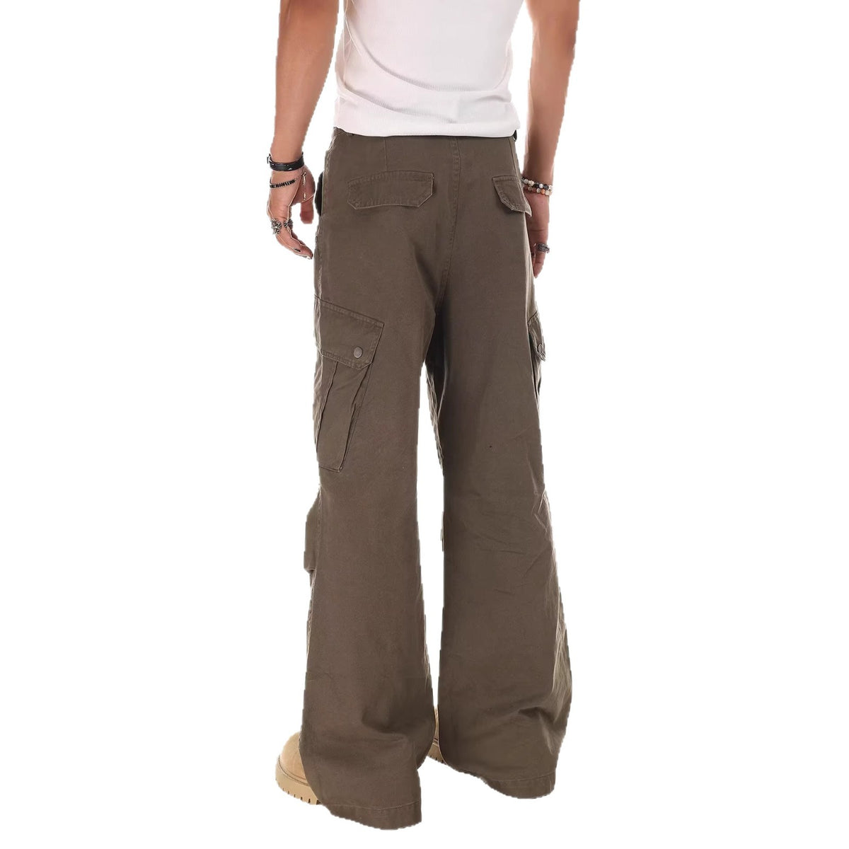Retro Casual Cargo Pants for Men and Women