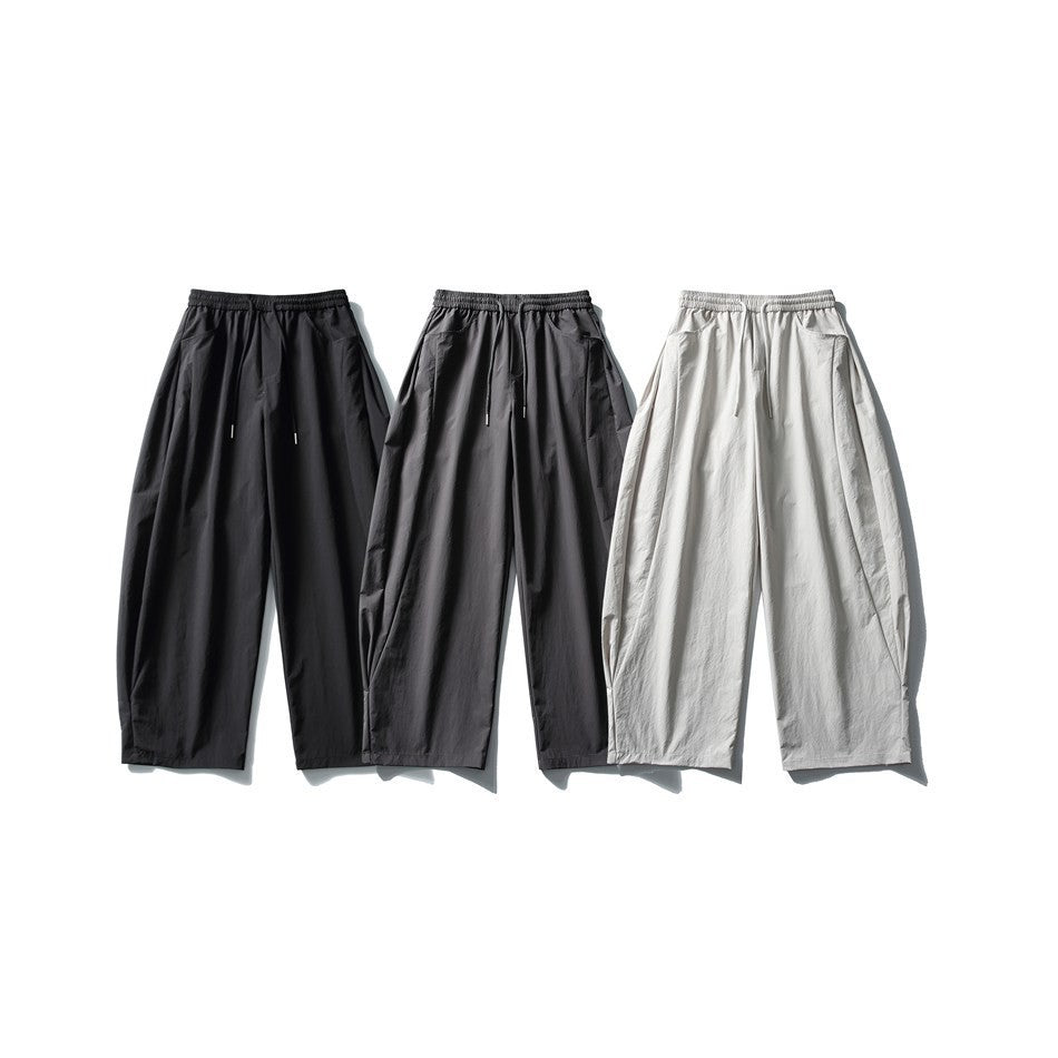 Wide Leg Pants Men Loose Cargo Pants