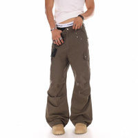 Retro Casual Cargo Pants for Men and Women