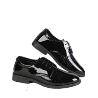 Men Leather Shoes Business Formal Fashion Leather Shoes Korean Style Casual Youth Versatile Men Leather Shoes