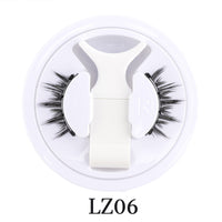Waterproof Reusable Natural Thick No Glue Required Eyelashes