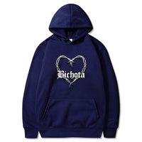 Letter Print Hoodie Casual Sporty Sweatshirt Loose Oversized Pullover Hooded Sweater
