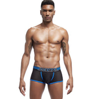 Mesh quick drying underwear for men, ice silk breathable youth square toe underwear, men's sanitary pants