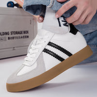 Invisible Height-Increasing Men's Shoes  Derby Shoes Men's Daily Casual Shoes Fashion Sports Shoes Height-Increasing Shoes 8CM Sneakers