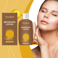 OceAura Skin Tanning Lotion Summer Skin Tanning Treatment Hydrating And Glossy Herbal Essence