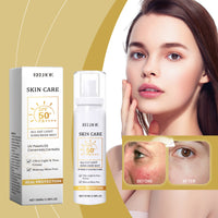 EELHOE All Day Light Sunscreen Mist, Hydrating Emulsion Isolation Skin Care Moisturizing Repair Spray