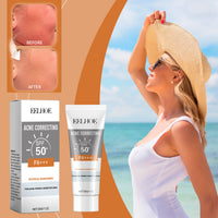 EELHOE Physical Sunscreen, Hydrating Sunblock Facial Skin Care Moisturizing And Nourishing Sunscreen