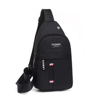 Chest Pack Outdoor Hiking Cycling Single Shoulder Crossbody Canvas Chest Bag Outdoor Sports Bag Street Fashion Men's Backpack
