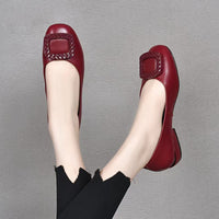 Comfortable Women's Flat Shoes with Wedge Heel, for Middle-Aged and Elderly Women