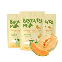Premium Collagen Powder Banana Flavor BeautyMilk Drink Powder
