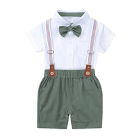 Baby boy overalls set