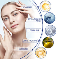 Jaysuing Active Eye Cream, Anti-Wrinkle Eye Cream Reduces Fine Lines, Bags And Dark Circles, Hydrates And Tightens The Skin Around The Eyes