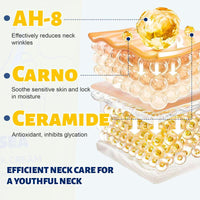Long lasting moisturizing and wrinkle reducing neck cream