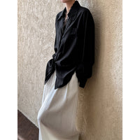 Deer West polo neck lace shirt for women, spring new style high-end elegant top