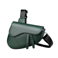 Shoulder bag saddle bag zipper diagonal cross bag men's bag