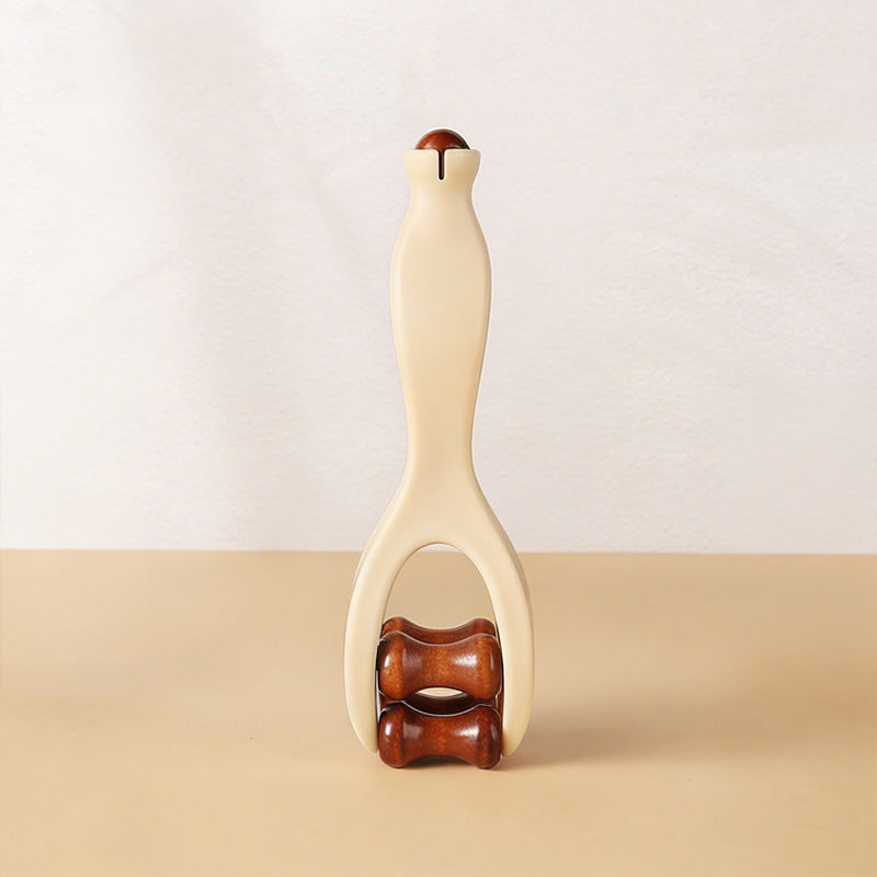Hand Massage Roller - Wooden Roller Finger Massager for Joint and Meridian Therapy, Hand Massage Tool