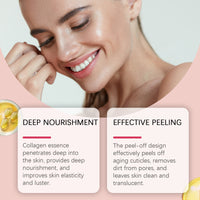 Hoygi Collagen Peel And Tear Mask, Moisturizing And Nourishing Skin, Cleaning Pores And Moisturizing Tear Mask