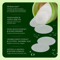 Cucumber Hydrogel Patches Cleansing Pads 100-Pack OEM Processing