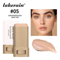 Lakerain Makeup Stick with Color Solid Essence, Long-Lasting Moisturizing Smooth Natural Bare Makeup Concealer Highlighter