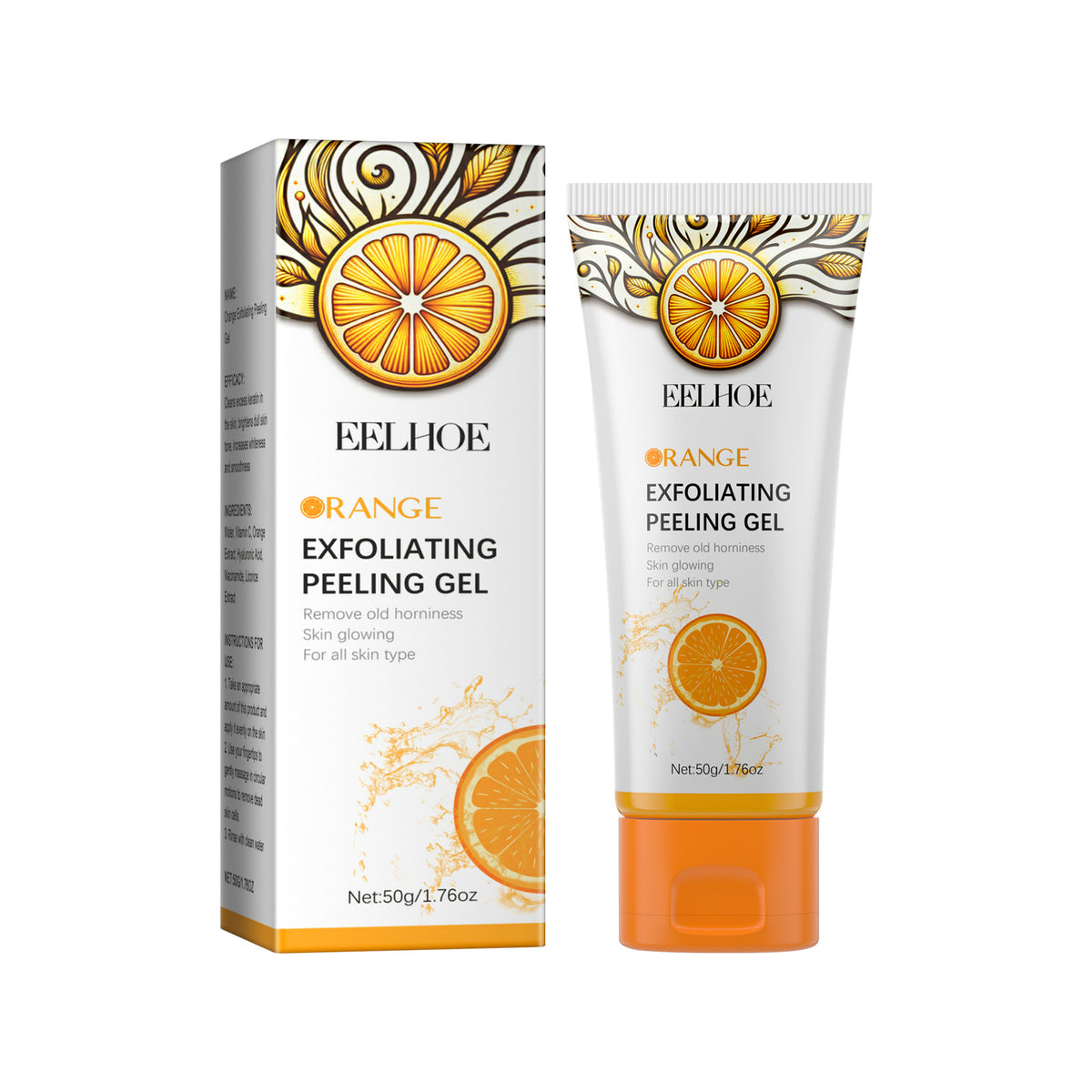 EELHOE Exfoliating Gel For Deep Cleansing, Anti-Acne Blackheads, Moisturizing Skin, Shrinking Pores And Brightening Gel