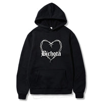 Letter Print Hoodie Casual Sporty Sweatshirt Loose Oversized Pullover Hooded Sweater
