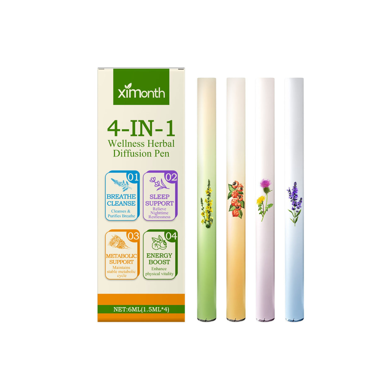 Body Care Stick Ximonth Gentle Nourishing Herbal Essence Moisturizing