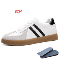 Invisible Height-Increasing Men's Shoes  Derby Shoes Men's Daily Casual Shoes Fashion Sports Shoes Height-Increasing Shoes 8CM Sneakers