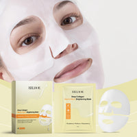 EELHOE Niacin Vitamin C Whitening Mask (Box Set) Hydrating, Moisturizing And Nourishing Skin Daily Skin Care And Beauty Mask