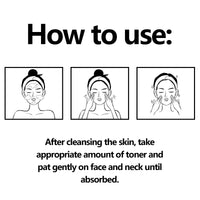 EELHOE Ginseng Toner Lightened Fine Lines, Moisturized, Glossy, Non-Greasy, Easily Absorbed And Improved Skin Elasticity