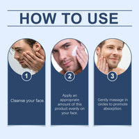East Moon Men's Facial Moisturizer Hydrating Moisturizing Tender Skin Brightening Face Care Moisturizing Cream
