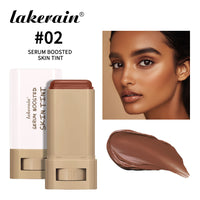 Lakerain Makeup Stick with Color Solid Essence, Long-Lasting Moisturizing Smooth Natural Bare Makeup Concealer Highlighter