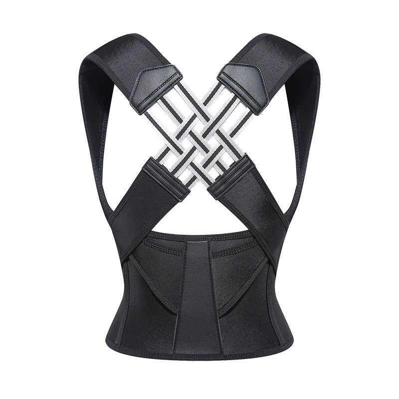 Posture Corrector for Men and Women, Invisible Shoulder Opening Back Support Belt, Anti-Slouching Posture Brace, Back Alignment Belt