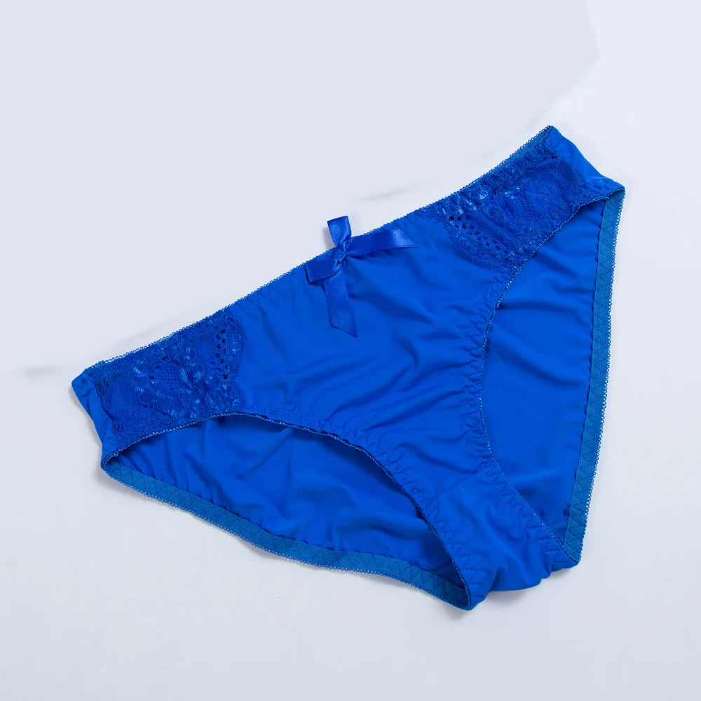 Panties For Women Seamless Panty Set Solid Invisible Underwear Low Waist Briefs