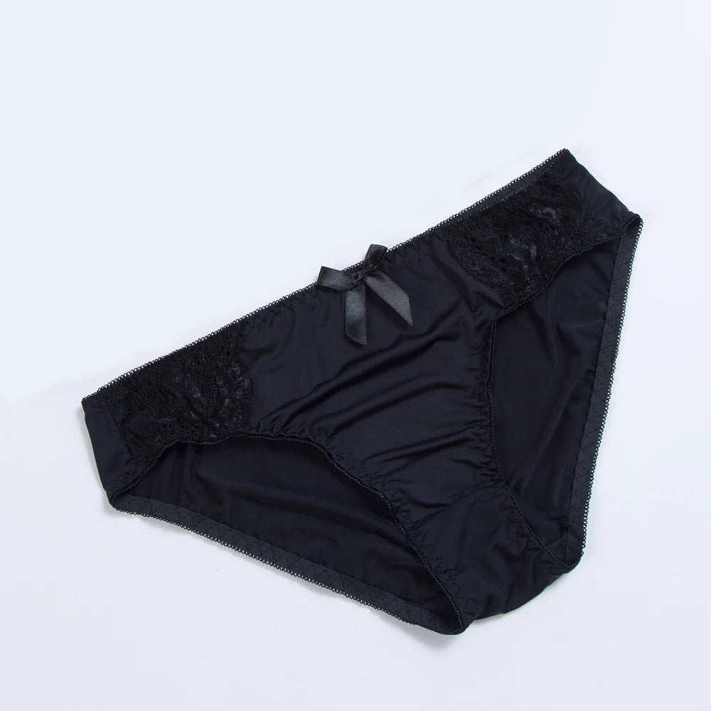 Panties For Women Seamless Panty Set Solid Invisible Underwear Low Waist Briefs