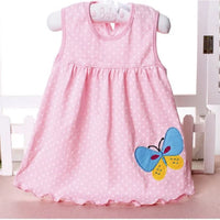 Baby Girls Princess Dress Summer Clothes Cotton Clothing 0-2 Years