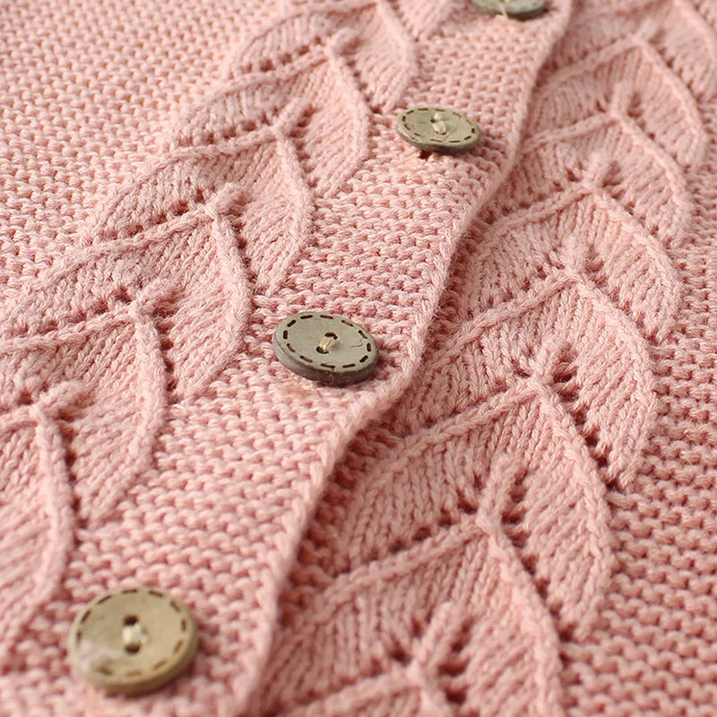 Baby Girls Clothes Autumn Baby knitted Romper Set Infant Newborn Baby Girl Cardigan Boys Sweater Cotton Baby Jumpsuit For Girls