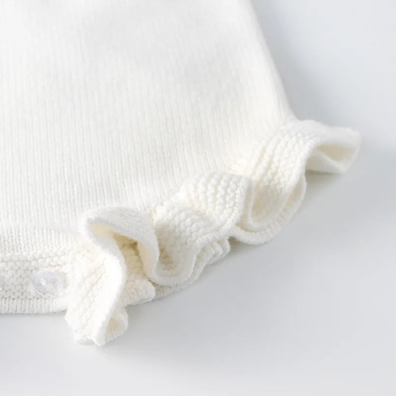 Baby Girls Clothes Autumn Baby knitted Romper Set Infant Newborn Baby Girl Cardigan Boys Sweater Cotton Baby Jumpsuit For Girls