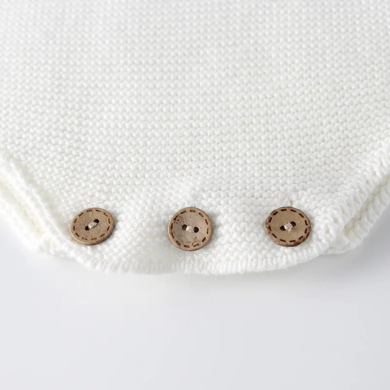 Baby Girls Clothes Autumn Baby knitted Romper Set Infant Newborn Baby Girl Cardigan Boys Sweater Cotton Baby Jumpsuit For Girls
