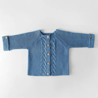 Baby Girls Clothes Autumn Baby knitted Romper Set Infant Newborn Baby Girl Cardigan Boys Sweater Cotton Baby Jumpsuit For Girls