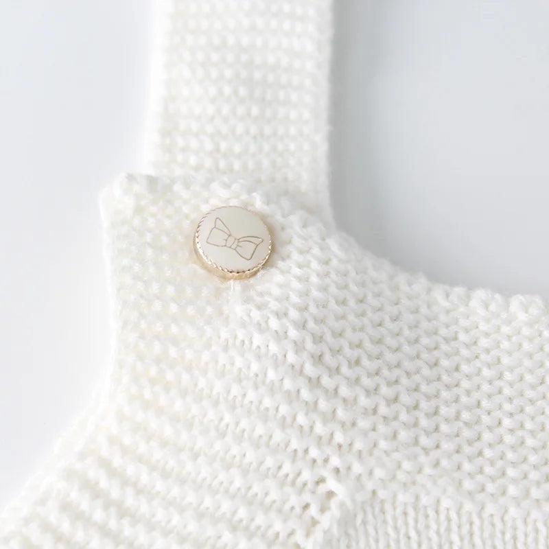 Baby Girls Clothes Autumn Baby knitted Romper Set Infant Newborn Baby Girl Cardigan Boys Sweater Cotton Baby Jumpsuit For Girls