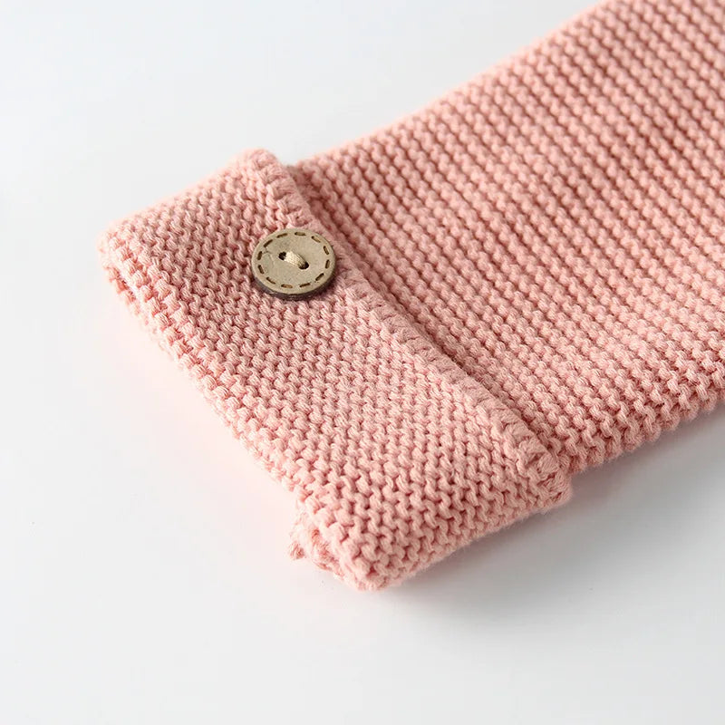 Baby Girls Clothes Autumn Baby knitted Romper Set Infant Newborn Baby Girl Cardigan Boys Sweater Cotton Baby Jumpsuit For Girls