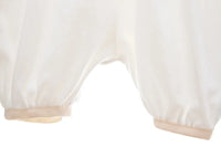 baby boy clothes white baptism baby romper set with hat turndown collar newborn first boy birthday clothing 3-24M